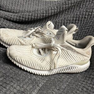 Adidas White Athletic Sneakers